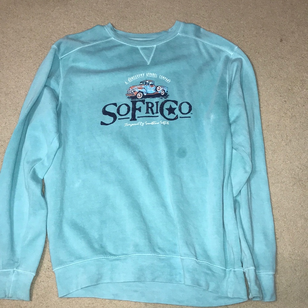 southern fried cotton sweatshirt